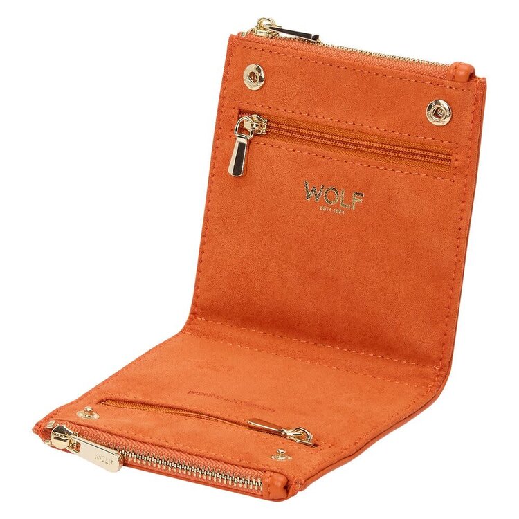 Wolf Maria Set of Three Zip Jewelry Pouches