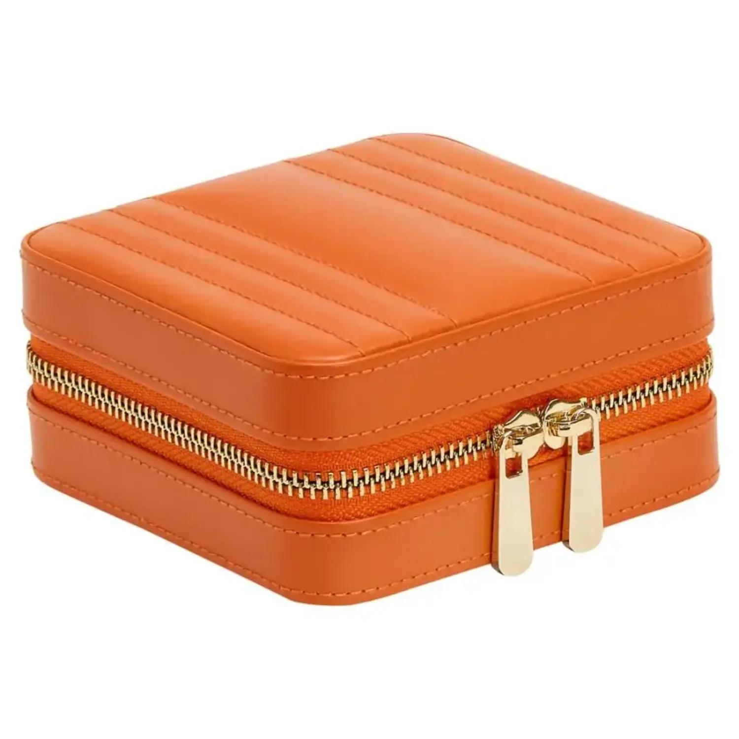 Maria Small Zip Case Tangerine - Element 79 Contemporary Jewelry