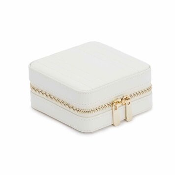 Wolf Maria Small Zip Case - White
