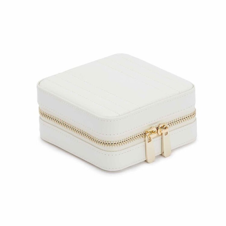 Wolf Maria Small Zip Case - White