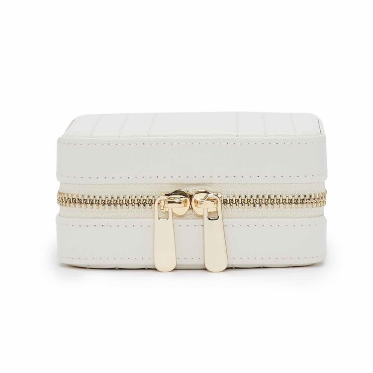 Wolf Maria Small Zip Case - White