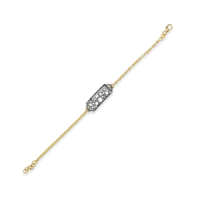 Dana Bronfman Mini Oculus ID Chain Bracelet