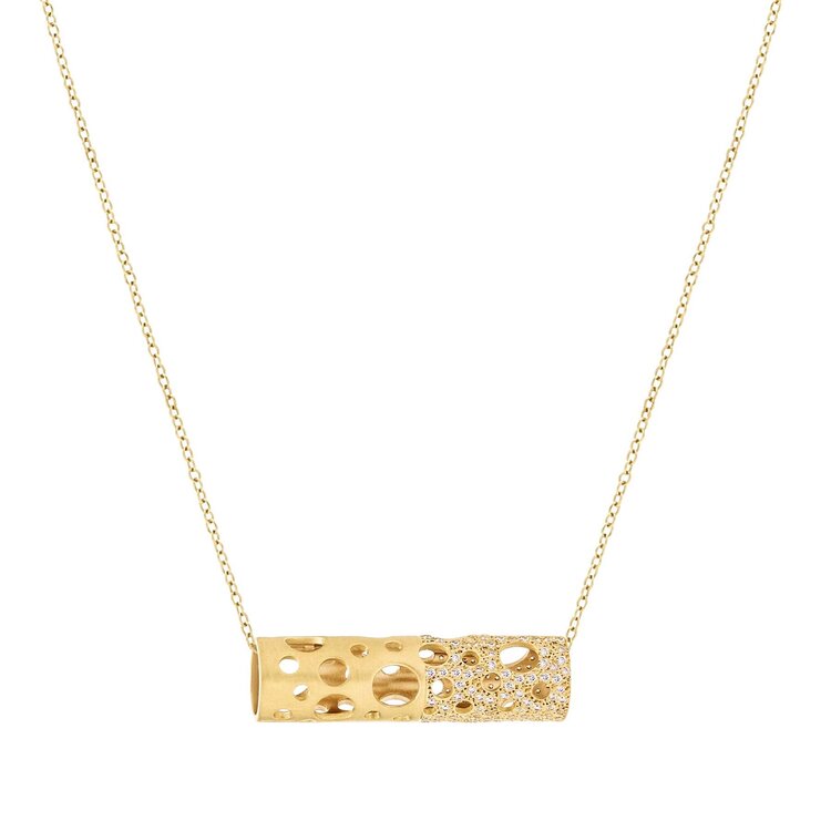 Dana Bronfman Half Pave Holly Pendant