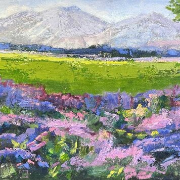 Mallory Sharp Mary's Meadow 12" x 16"