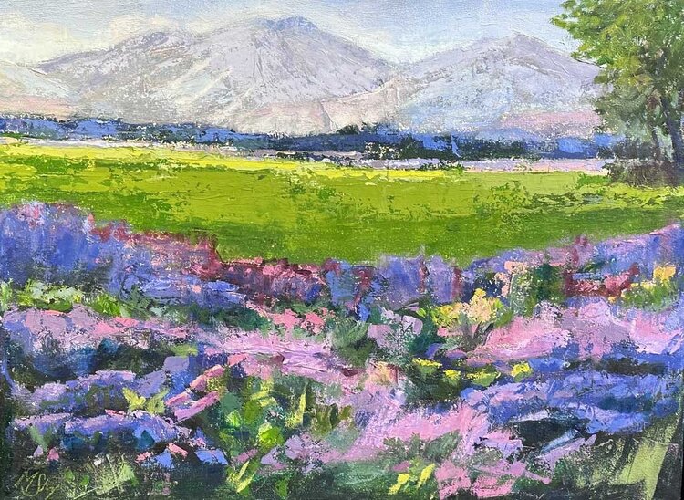 Mallory Sharp Mary's Meadow 12" x 16"