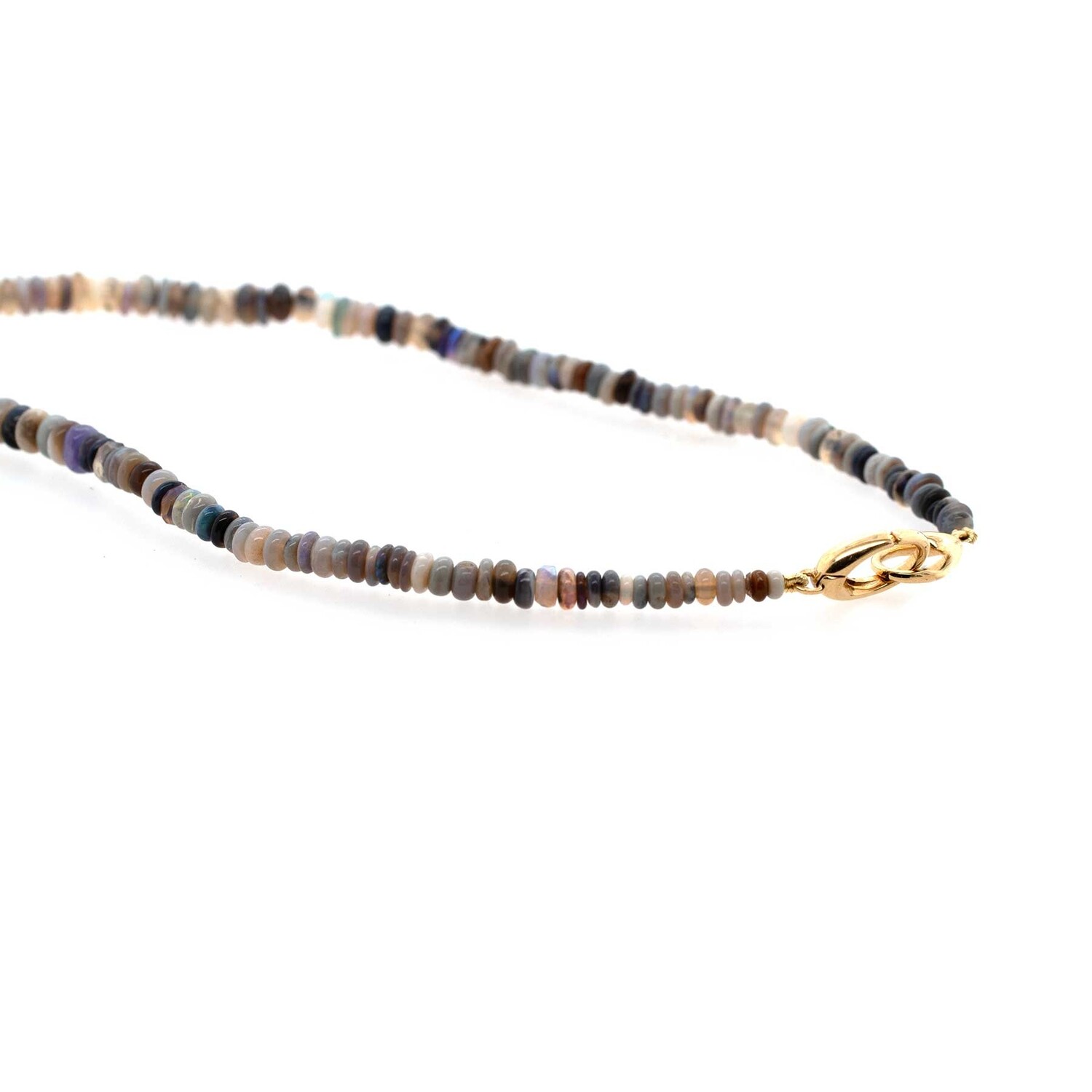 Opal Beaded Necklace 17