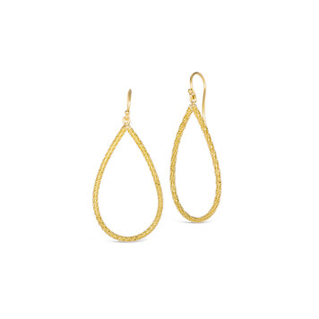 Amali Stardust Elongated Tear Earring