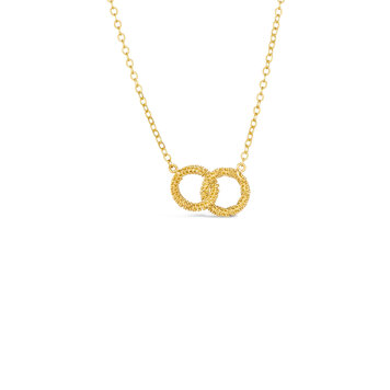 Amali Small Interlocking Circles Necklace
