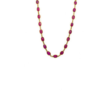 Mazza Jewelry Ruby Slice Necklace