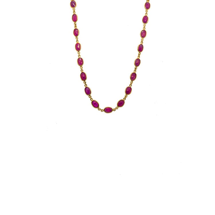 Mazza Jewelry Ruby Slice Necklace