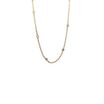 Gemma Couture Multi Diamond Pendant Necklace