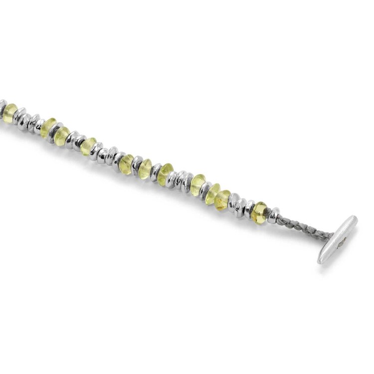 Maor Pilla Peridot Bracelet