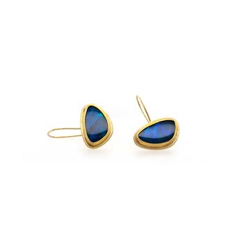 Petra Class Australian Opal Doublet Earrings