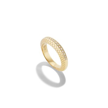 Orly Marcel Temple Tile Ring with Diamonds