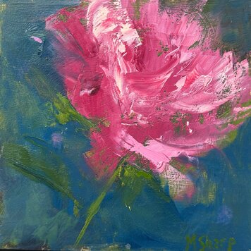 Mallory Sharp Hot 6" x 6"