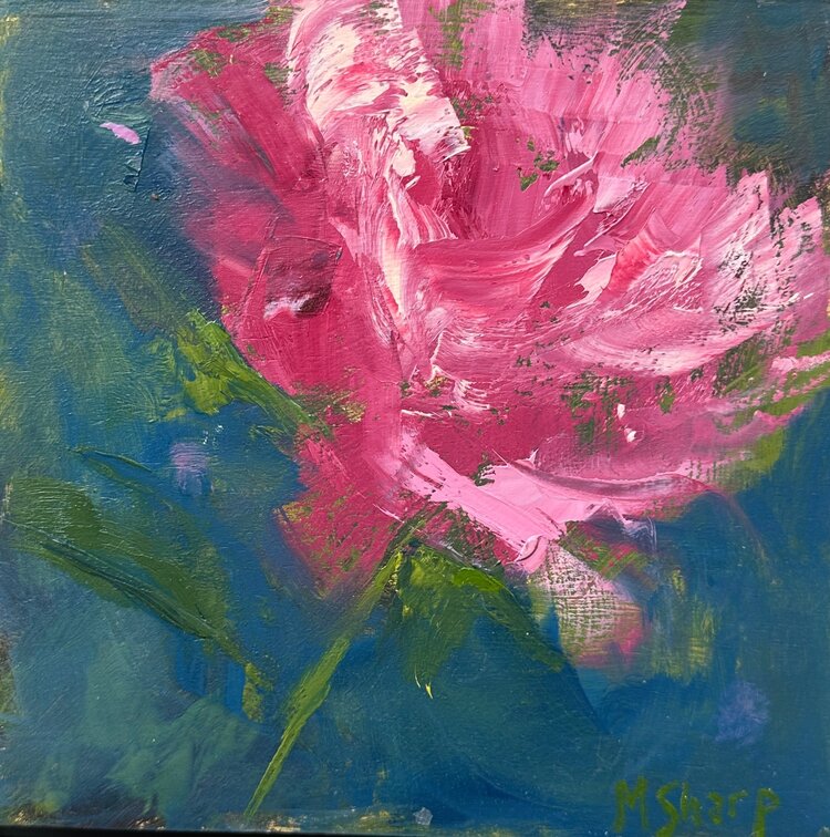 Mallory Sharp Hot 6" x 6"