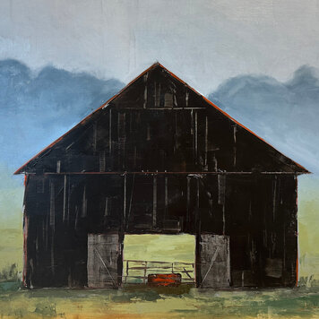 Mallory Sharp Through The Dark 24" x 18"