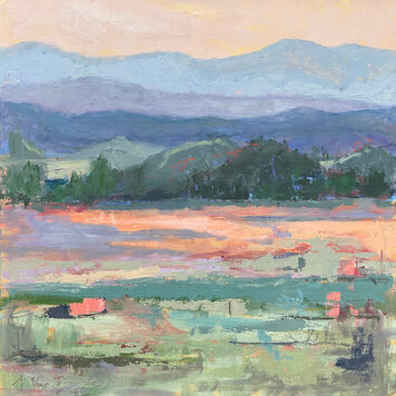 Mallory Sharp No Complaints 24" x 24"