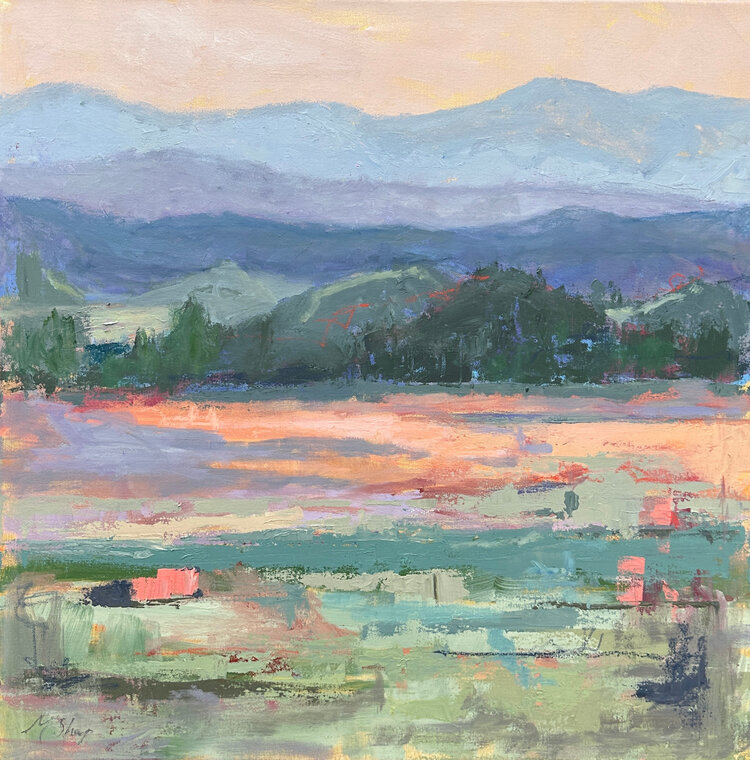 Mallory Sharp No Complaints 24" x 24"