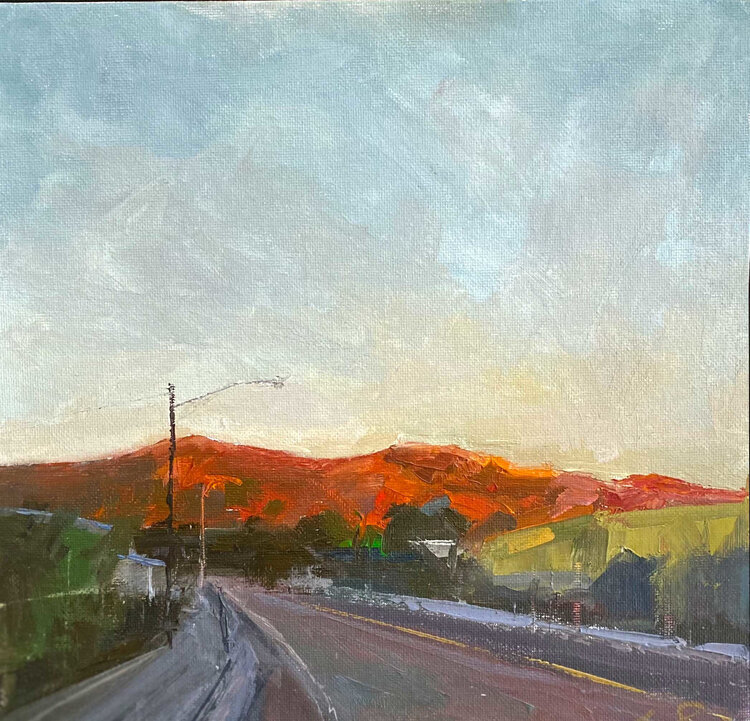 Mallory Sharp Good Morning 10" x 10"