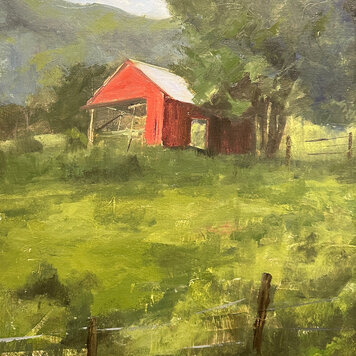 Mallory Sharp Deconstructed 12" x 16"