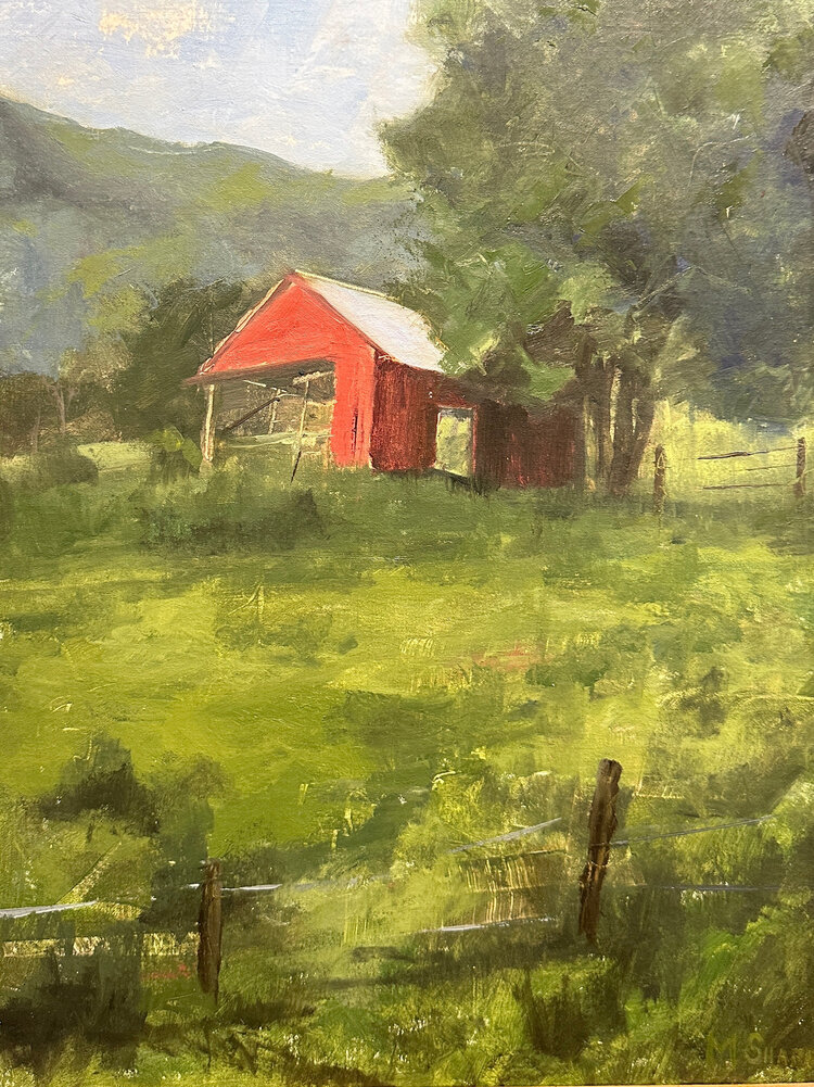 Mallory Sharp Deconstructed 12" x 16"