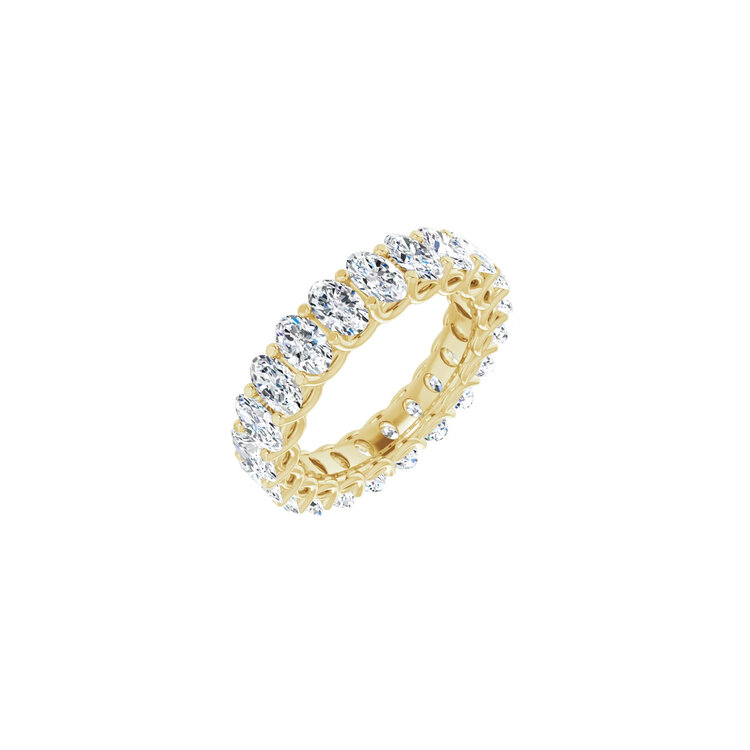 Elements by E79 14K Yellow 7 3/4 CTW Lab-Grown Diamond Low Profile Eternity Band