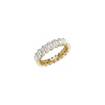 Elements by E79 14K Yellow 5 1/3 CTW Lab-Grown Diamond Eternity Band