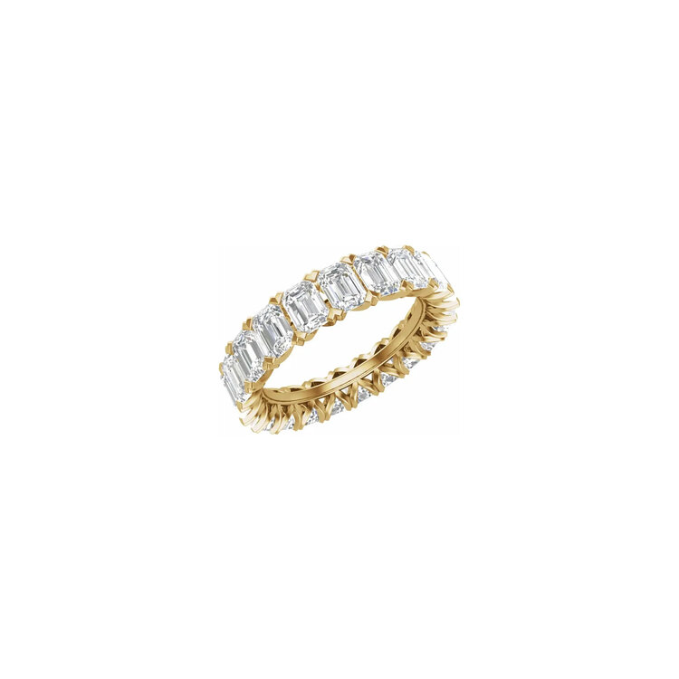 Elements by E79 14K Yellow 5 1/3 CTW Lab-Grown Diamond Eternity Band