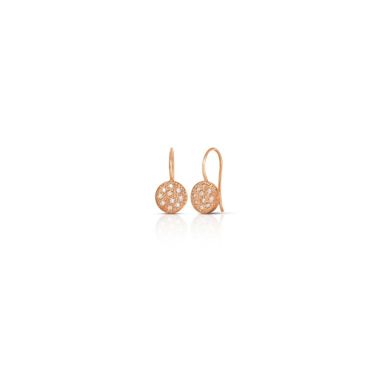 925SUNEERA Caroll Rose Gold Drop Earrings