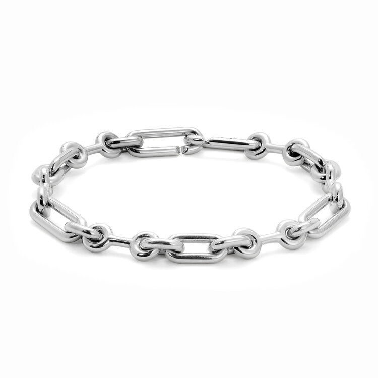 Maor Pelham Medium Link Silver Bracelet