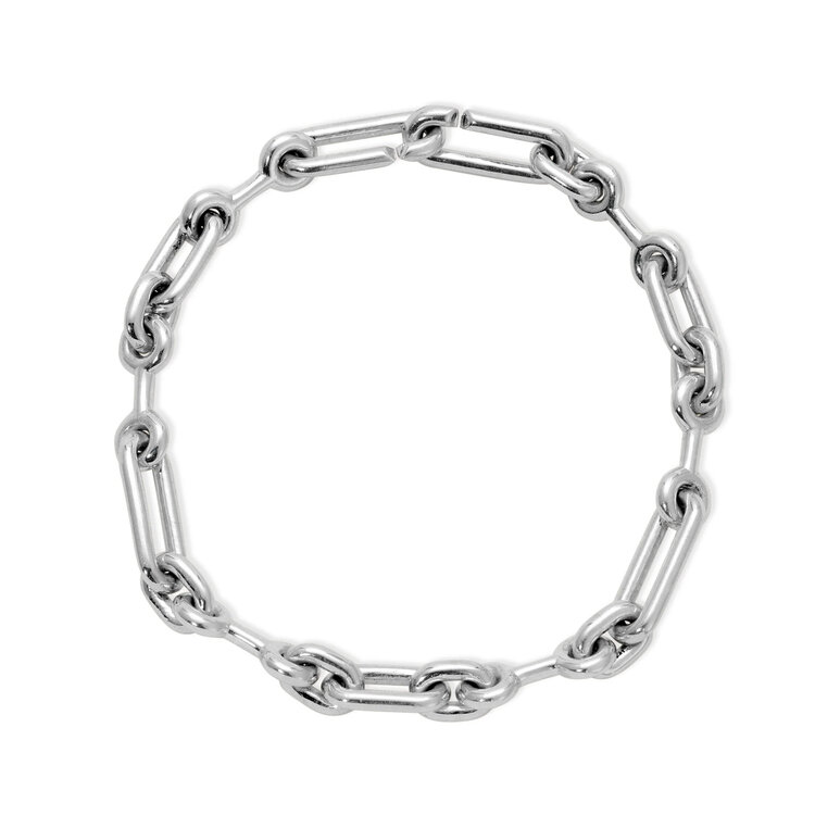 Maor Pelham Medium Link Silver Bracelet