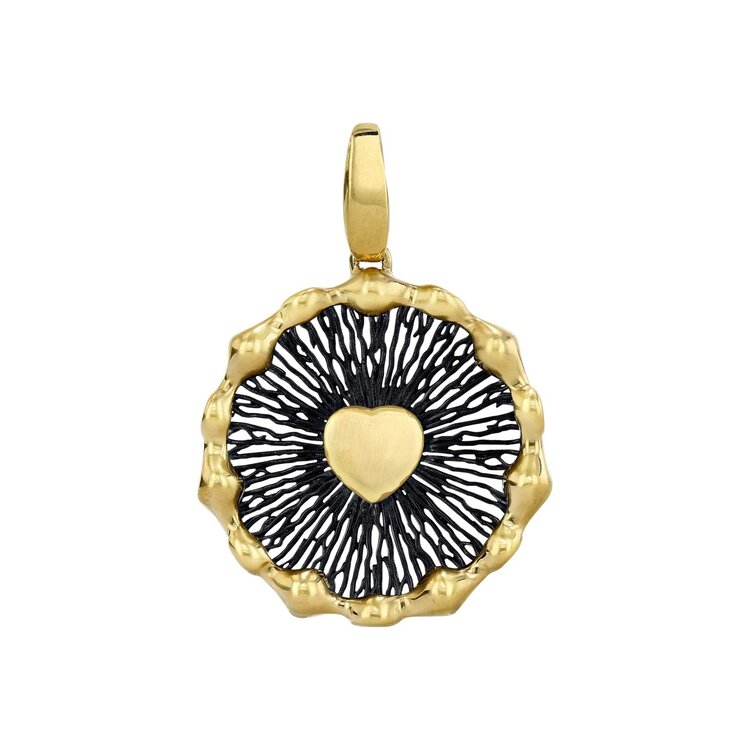 VRAM Hypha Heart Charm Necklace