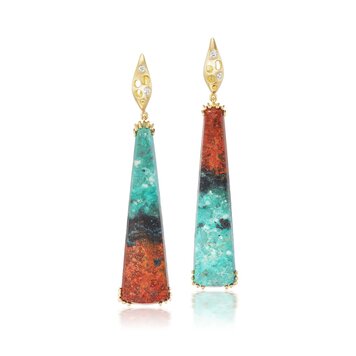 Dana Bronfman Sonoran Sunrise Marquita Dangle Earrings