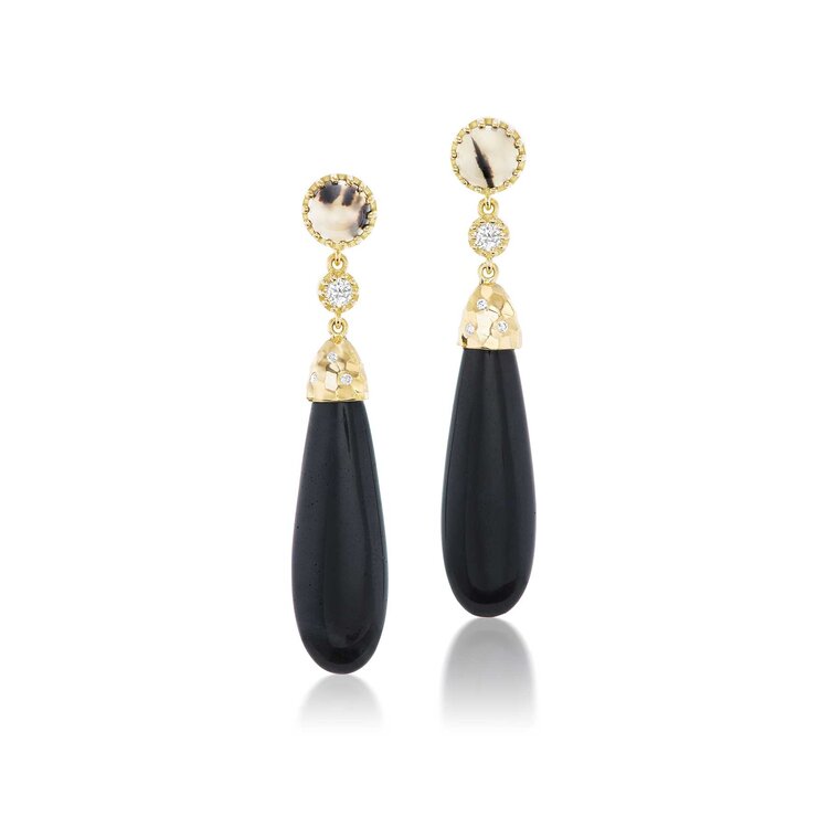 Dana Bronfman Midnight Magic Drop Earrings