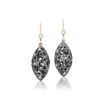 Dana Bronfman Small Marquise Drop Earrings