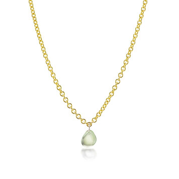 Dana Bronfman Green Montana Sapphire Necklace