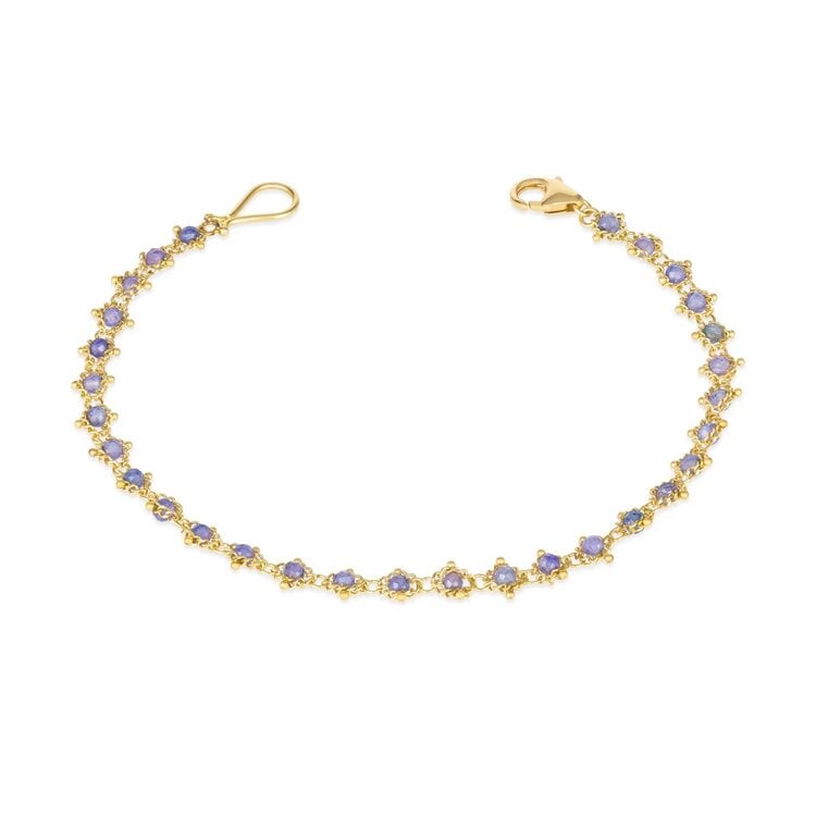 Amali Tanzanite Full Textile Bracelet