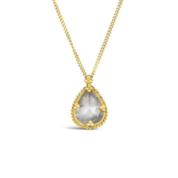 Amali One-of-a-Kind Diamond Teardrop Necklace