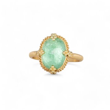 Amali One-of-a-Kind Pariba Tourmaline Ring