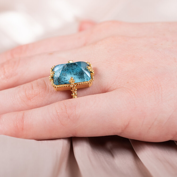 Amali One-of-a-Kind Aquamarine Ring