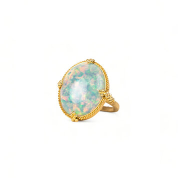 Amali One-of-a-Kind Ethiopian Opal Ring