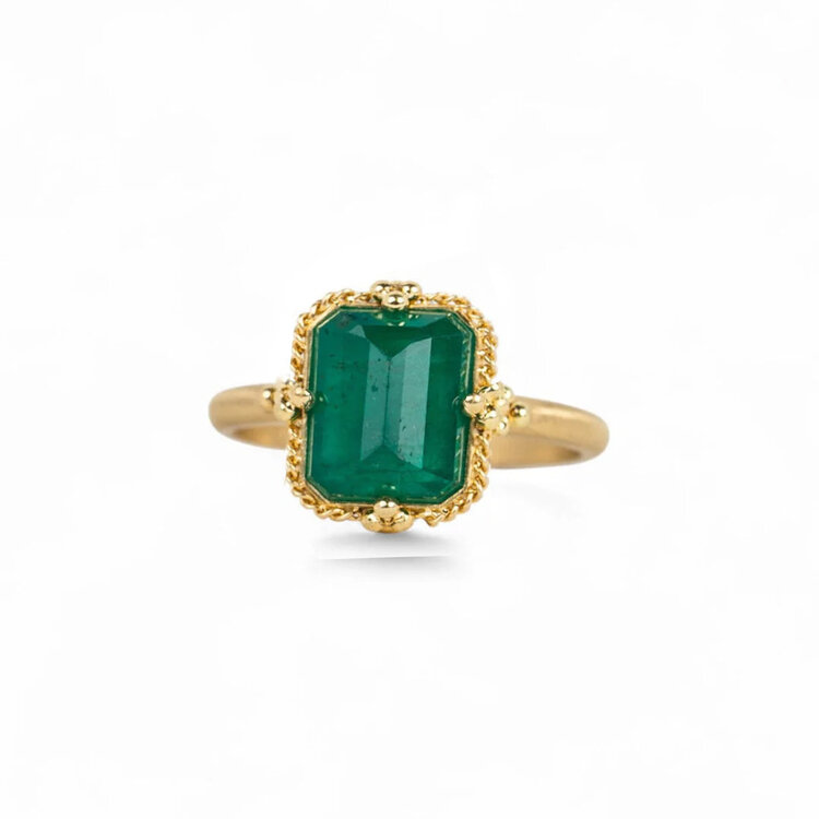 Amali One-of-a-Kind Emerald Ring