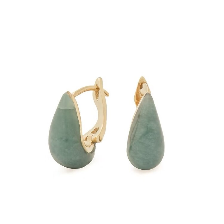 Mercurius Jade Mini-Tumbler Earrings