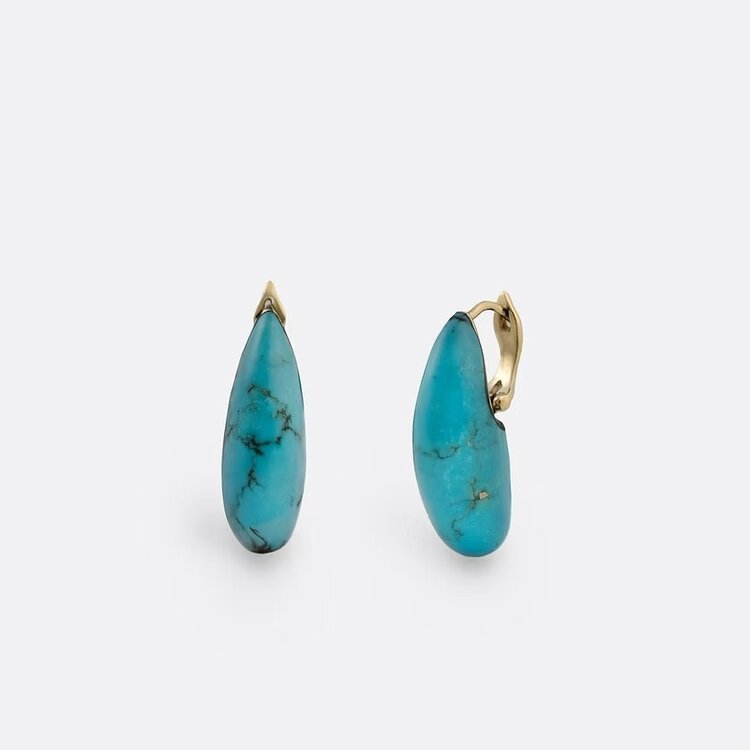 Mercurius Turquoise Maxi Tumbler Earrings
