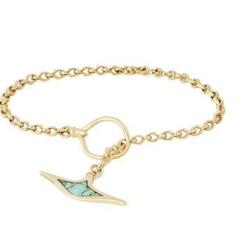 Mercurius Variscite Toggle Bracelet