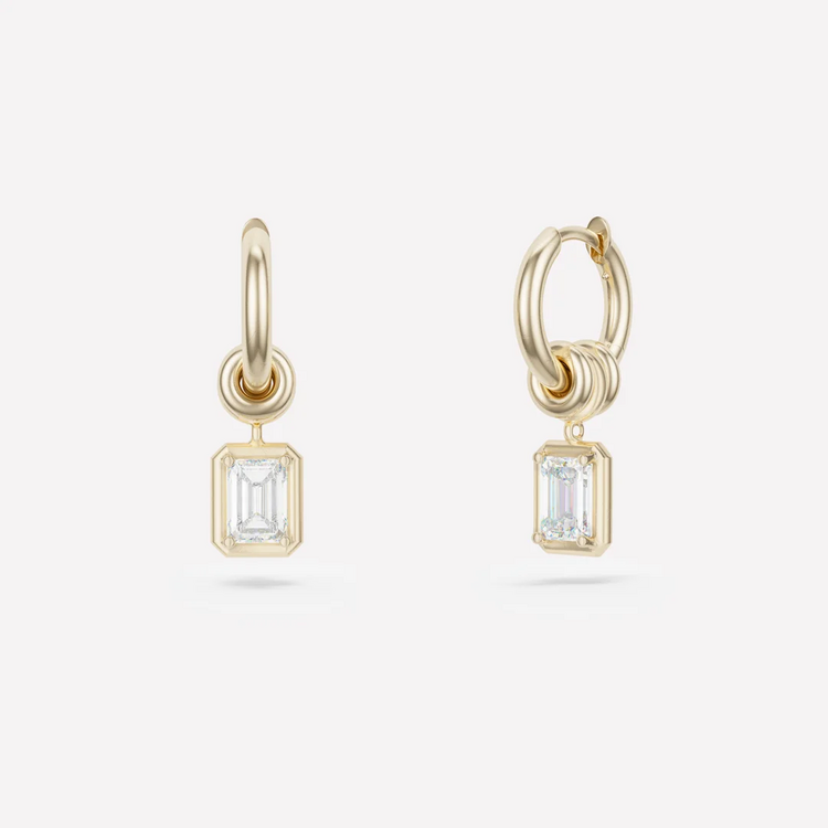 Spinelli Kilcollin Zahra Emerald Cut Yellow Gold