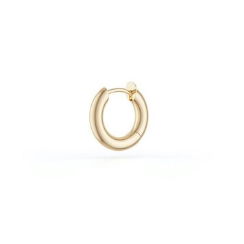 Spinelli Kilcollin Mini Micro Hoop Yellow Gold Single