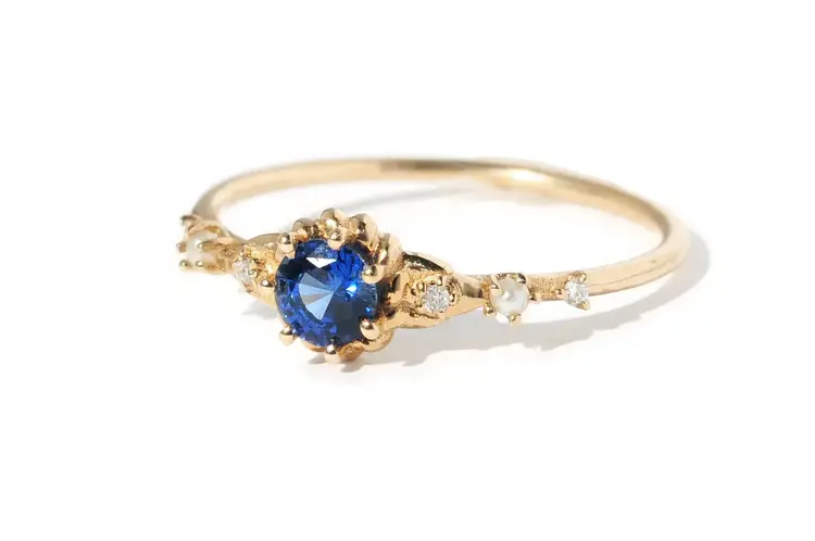 Vintage and Estate Claras Dream Sapphire 14kyg Ring Sz 5