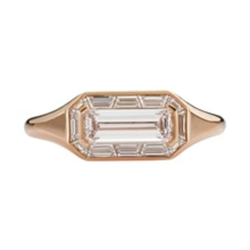 Artemer Fancy Light Pink Diamond Halo Engagement Ring